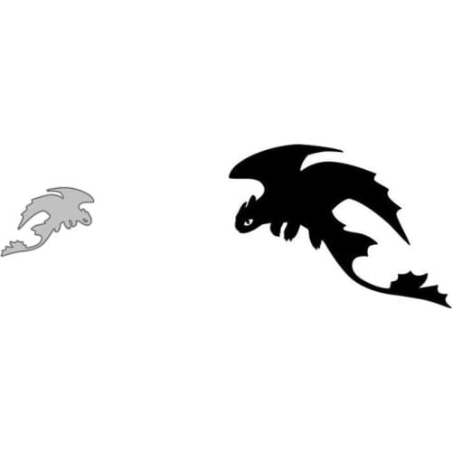 Metal Cutting Dies Flying dragon flower for DIY Scrapbooking Album Paper Cards Decorative Crafts Embossing Die Cuts