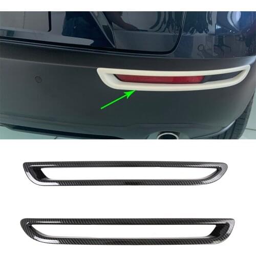 Car Modified Exterior Accessories ABS Chrome Rear Fog Light Cover Back Lamp Trims Decorative For CX-30 2020
