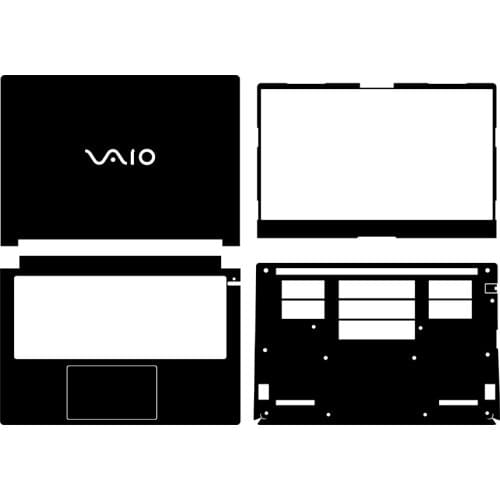 KH Carbon fiber Laptop Sticker Skin Decals Cover Protector Guard for SONY VAIO FH14 14"