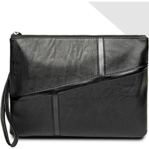 2020 New MenS Envelope Bags Business MenS Clutch Bag Hot Sell Vintage Purse Bags High Quality Practical PU Leather Bag