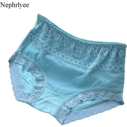 2021 New Women Panties Sexy Lingerie Ladies Breathable Modal Hollow Out Underwear Women Lace Panties Mid Rise Briefs Female P259