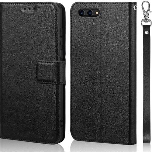 Luxury Flip Case for Huawei Nova 2S Cover Original Book Design Leather Phone Coque Wallet Capa Stand With Strap Card