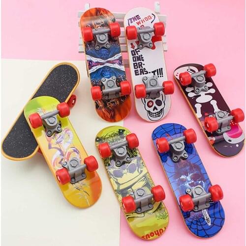Fingertip Movement Toy Stand Finger Board Skateboard Mini Finger Boards Skate Truck Finger Skateboard For Kid Toy