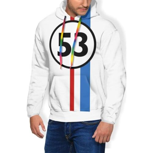 Herbie Hoodie Herbie Hoodies Loose Long Pullover Hoodie Male Oversize Polyester White Warm Fashion Hoodies