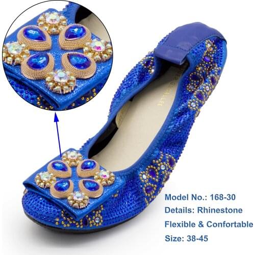 Round Toe New Arrivals 2021 Women Flat Shoes African Banana Shoes Flexible Comfortable Ballet Flats Ladies Dress Flats Girl Shoe