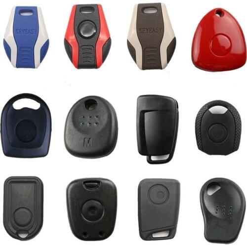 50pcs/lot Universal Transponder Key Shell Head with Chip Holder Support KD/VVDI Blade without Blade