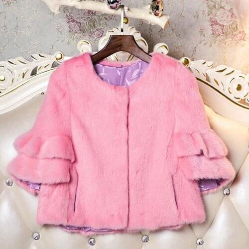 IFUR BIG SALE FREE SHIPPING hot new natural MINK fur SHORT vest real MINK fur gilet winter high quality women real MINK fur coat