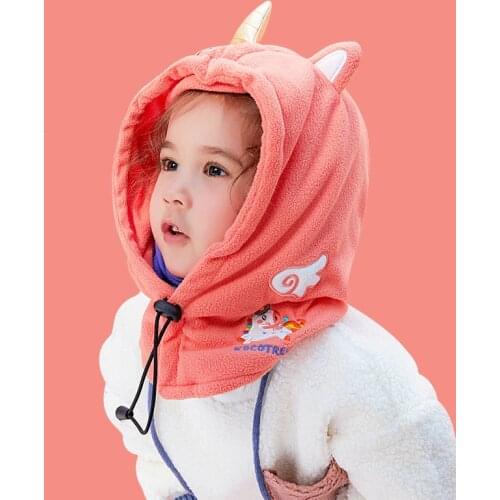 Kocotree Winter Children Hat Cartoon Animals Child Hood Caps Girls Winter Hats Boys Thick Warm Ear Protect Caps For 1~10 Years