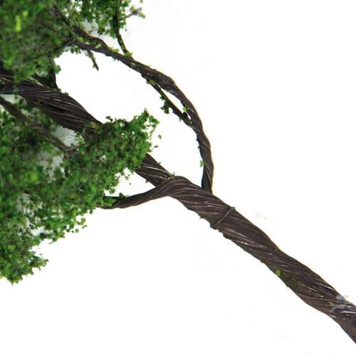 1pcs Model Elm Tree for Railway Wargame Landscape Layout OO Scale 1/75 4.72"