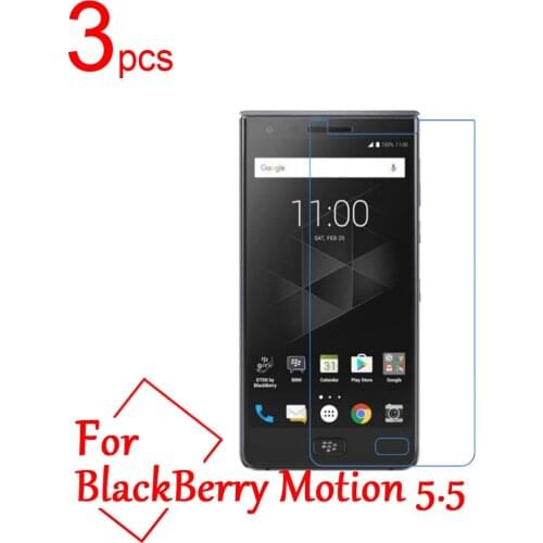 3pcs Ultra Clear/Matte/Nano anti-Explosion LCD Screen Protector Film Guand Cover For Blackberry Motion 5.5 inch Protective Film