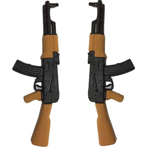 1PCS 3D Simulation AK47 Gun Pencil Eraser Creative Personalized School Stationery Detachable Toy Office Eraser