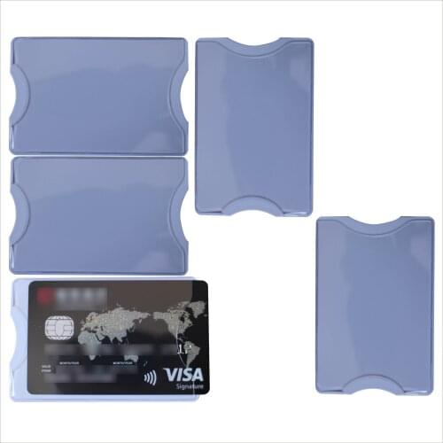 Free shipping 5pcs Transparent PVC hard plastic card holder , Card Protector,waterproof storage to bank cards ,OEM welcome