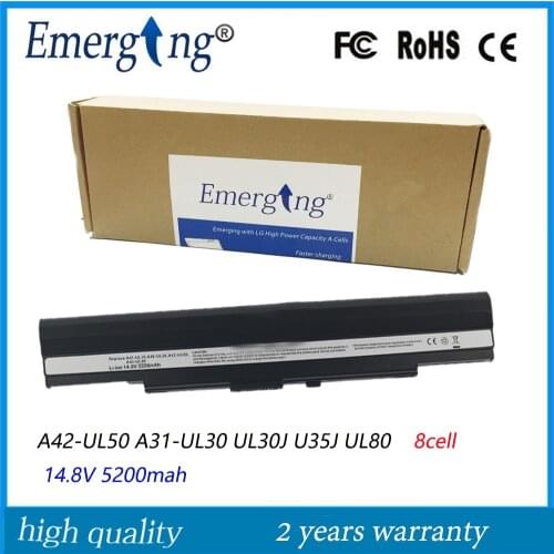 8Cell 14.8V New Laptop Battery for ASUS A42-UL50 A31-UL30 UL30J U35J UL80