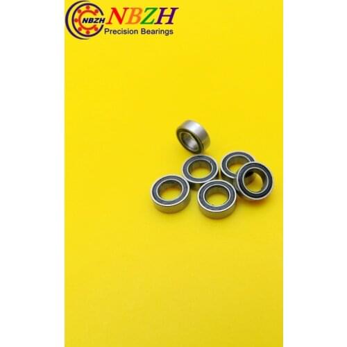 88888 MR74RS L740 MR74-2RS ABEC-5 4*7*2.5 mm Miniature Ball Bearings MR74RS L740 Blue rubber seal cover 10pcs/lot