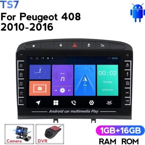 MEKEDE Autoradio for Peugeot 408 308 308S 2012 - 2020 Multimedia Video Player 2 Din Car Radio GPS Android 2Din touch Screen