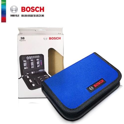 Bosch Accessories 38-Piece Screwdriver Socket With Built-In Hexagon Wrench Mini Flashlight Bosch Professional Accessories