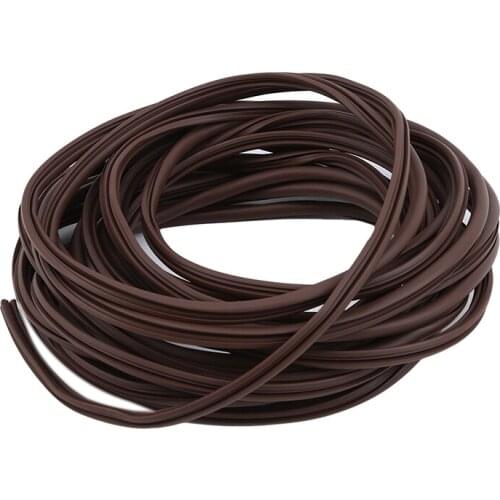 D Type Foam Anti Collision Foam Draught Excluder Soundproof Self Adhesive Rubber Window Door Seal Strip Home Hardware