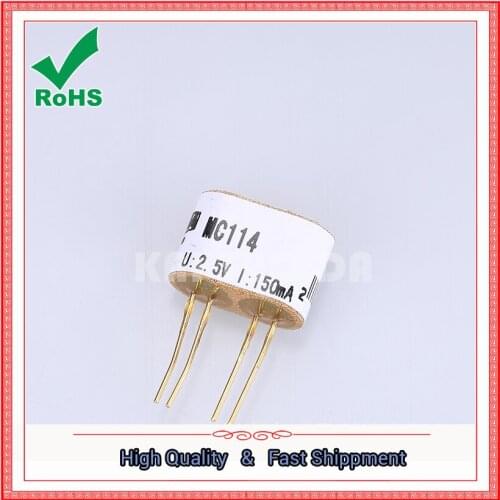 Mine gas sensor catalytic black and white components MC114C MJC4 / 2.5J 2.5V / 150Ma