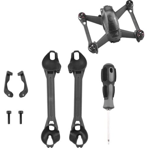 For DJI FPV Drone Arm Bracers Component Accessories Set With Screwdriver Easy to Assemble Replacement Arm Bracers Part