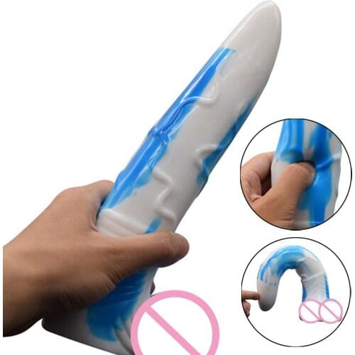 FAAK Sexy Dildo for women Super Soft Silicone Dildo Penis G spot Stimulate Anal Plug Female Masturabtors Erotic Toys For Couples