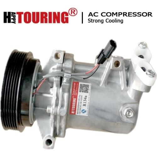 CR12SC AC Compressor For Renault Fluence L30 MEGANE Dacia Sandero 1.5 DCI 8200816362 8201025121 700510746 A42011A8402000 134691