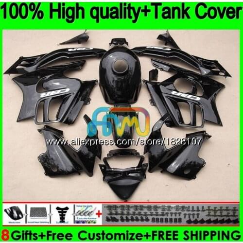 Body +Tank For HONDA CBR 600F2 600 F2 FS CBR600FS 1BS.38 CBR600 F2 CBR600F2 91 92 93 94 1991 1992 Glossy black 1993 1994 Fairing