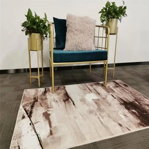 Carpets for Living Room Chinese Style Abstract Black and White Ink Pattern Carpet Living Room Table Accessories Christmas Rug