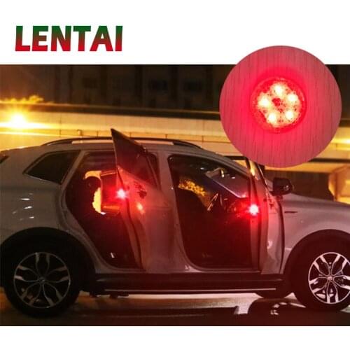 LENTAI Car door Warning Lamp 5 LED Strobe Light For BMW E46 E39 E90 E60 E36 E34 E30 F20 Mini Cooper Audi A4 B6 B8 B7 B5 A3 A6 C5