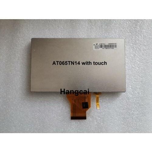 Origianl 6.5 inch lcd screen AT065TN14 for car screen gps with 064027B touch screen