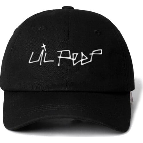 Dropshipping Lil PEEP Snapback Cap Cotton Baseball Cap For Men Women Adjustable Hip Hop Dad Hat Bone Garros Casquette