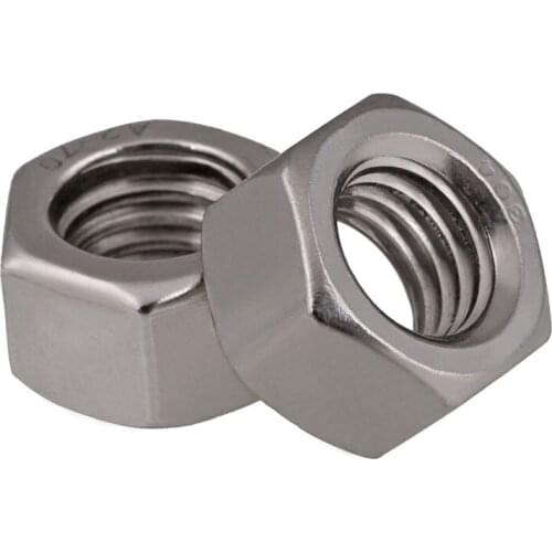 304 Stainless Steel Reverse Teeth Hexagon Nut M4M5M6M8M10M12M14M16M18M20 Left Screw Cap