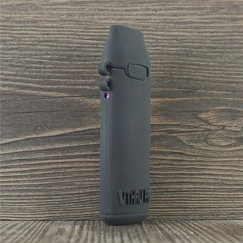 2pcs Silicone Case for VOOPOO V.THRU Pro Pod Kit 25W Vape Texture Cover Skin Rubber Sleeve Shield leather Wrap VOOPOO VTHRU Pro