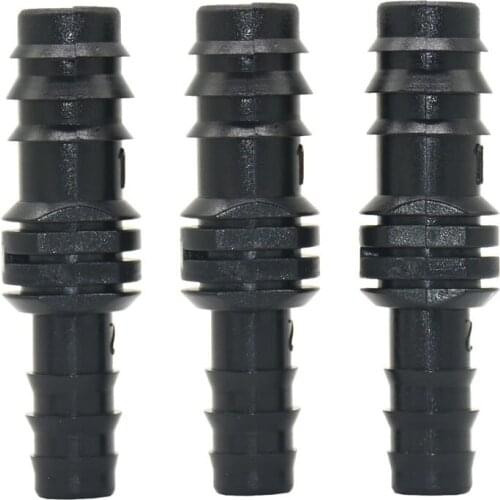 9/12 mm 8/11mm to 16mm reducing barb Connector Garden 1/2 to 3/8" reducing barb Connector 2 way straight barb hose repair 150pc