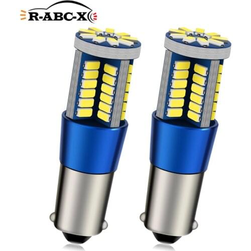 2Pcs Canbus BA9S BAX9S H21W BAY9s T10 W5W 12V-24V LED For Car Reverse Lights Parking License Plate Dome Panel Lamp 2700K 6000K