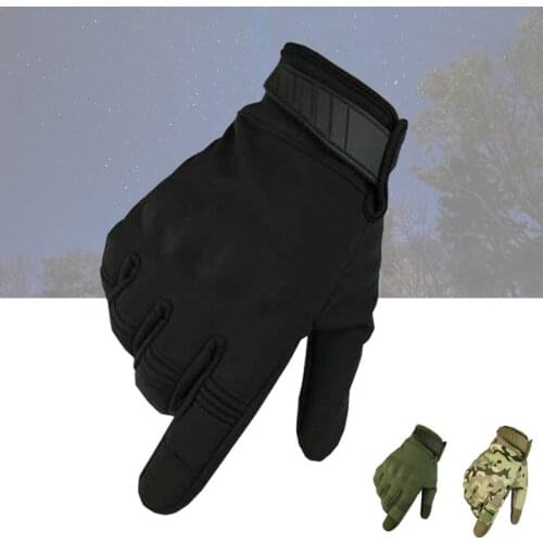 Touch Screen Full Finger Tactical Gloves Men Women Airsoft Paintball Driving Glove Military Army Moto Bike Gloves