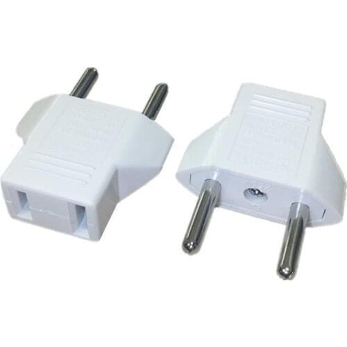 10PC Universal US To EU Plug USA To Euro Europe Travel Wall AC Power Charger Outlet Adapter Converter Hot Household