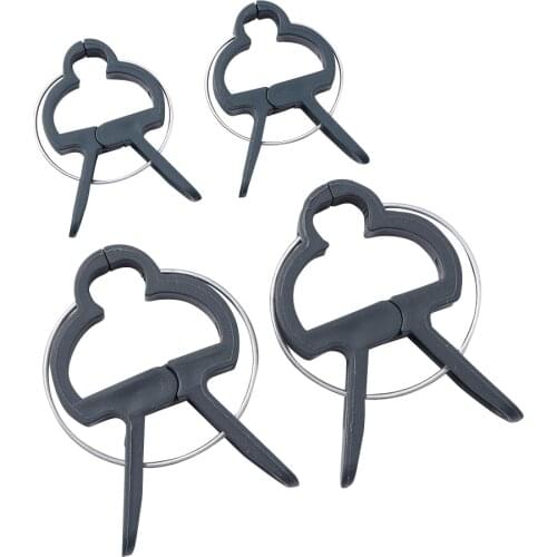 15 Pcs Gardening Clip Flower Seedling Stem Support Clip for Greenhous Vegetables Flowers Stem Vines Grape Clamp Support Fastener