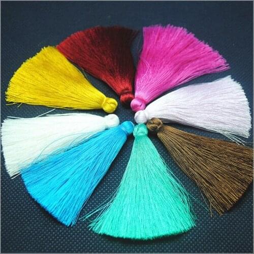 10pcs silk tassels pendants top fashion diy jewelry accessories jewelry findings size 70mm factory directly selling good choice