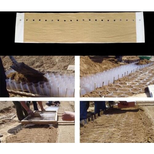 5 Books Full Size Nursery Bags Gardening Plants Transplant Bag Honeycomb seedling container Garden Supplies