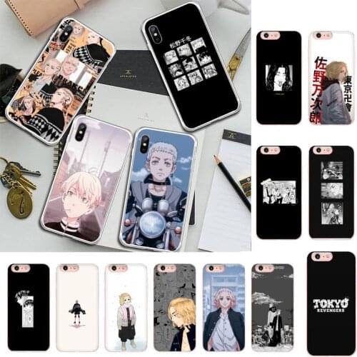Tokyo Revengers Phone Case For iPhone X XS MAX 6 6s 7 7plus 8 8 Plus 5 5S se 2020 11 12pro max xr Funda cases