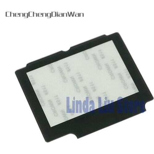 ChengChengDianWan 12pcs/lot Glass screen lens LCD Display Screen Lens protective Panel Cover with Adhesive Tape for GBA SP