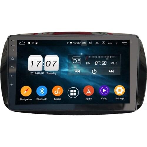 KD-1975 KLYDE Android Capacity and Multi-Touch Screen Car Rardio Player for SMART 2016 217 2018
