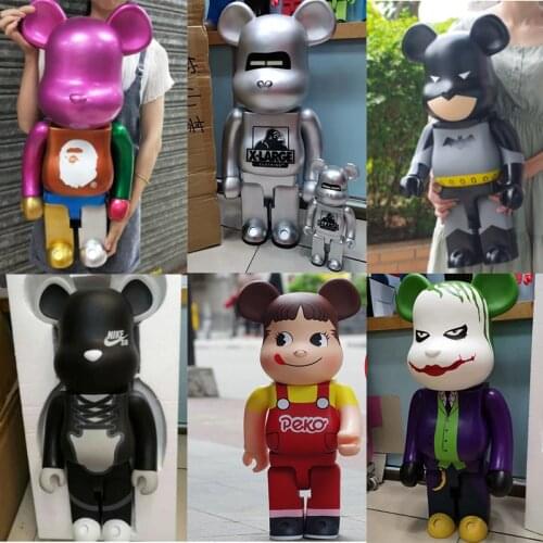 Bearbrick 1000% 70cm Large Bears Vinyl Doll Designer Art Toys Bricks Action Figure Collection