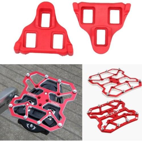 Bicycle Self-Locking Pedal Lock Cleats Set Road Bike Pedal Highway-Riding Shoes Part Cycling Compatible Equipment New Arrival