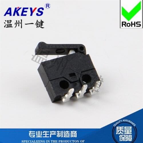5 Pcs KFC-W-13W-1 micro-motion limit switch KW-135 game switch detection button three-legged import angle positive and negative