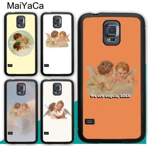 Renaissance angels Cute Cupid Case For Samsung A21S A20e A71 A51 A10 A40 A50 A70 Galaxy S20 Plus S10 S9 Note 20 Ultra