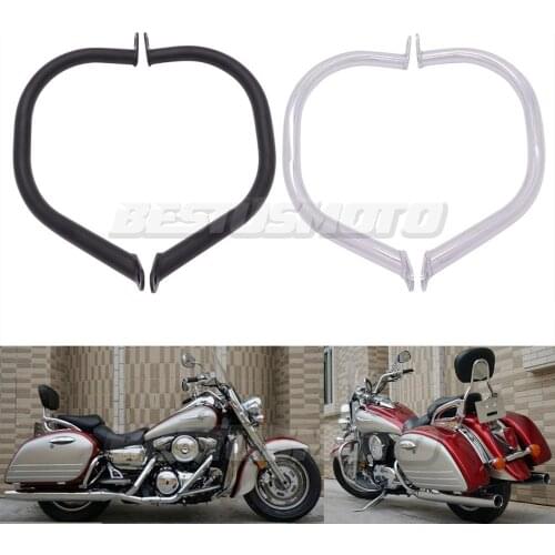 Motorcycle Bumpers Engine Guard Crash Bars For Kawasaki Vulcan 1600 VN1600 Nomad 2003 2004 2005 2006 2007 2008 2009 2010 2011
