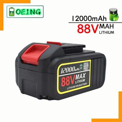 2021 NEW ALLSOME 88V 18650 12000mah Battery for Brushless Electric Wrench Cordless Waterproof Impact Wrench