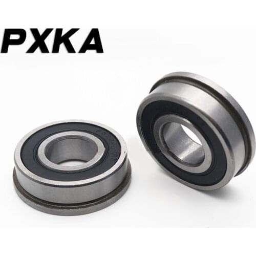 Free shipping flange type bearing F6200 F6201 F6202 F6203 F6204 F6205 F6206ZZ/2RS