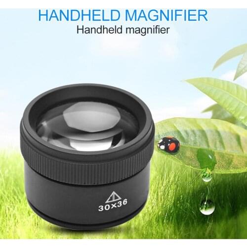 Portable Mini Loupe Lens Jeweler Watch Magnifier Repair Tool Eye Magnifier Len Measuring Optical Instruments 43x43x30mm
